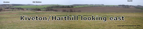 panoramic view of harthill woodall