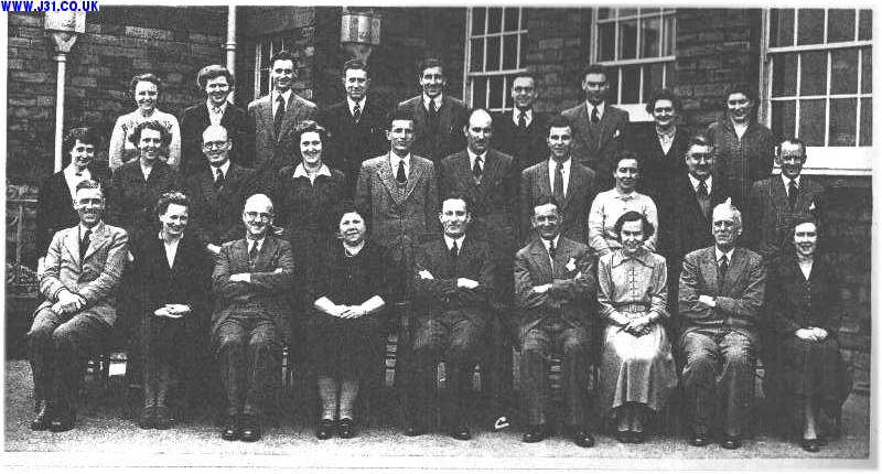 woodhouse grammar 1953 staff